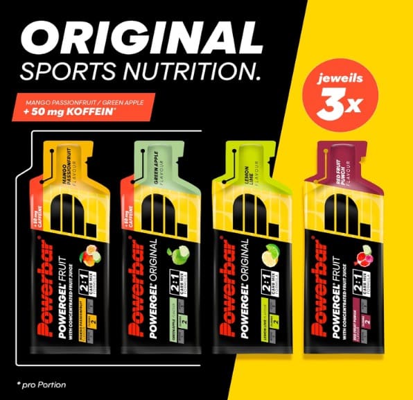 Powerbar   PowerGel Multiflavour Box   12x41g