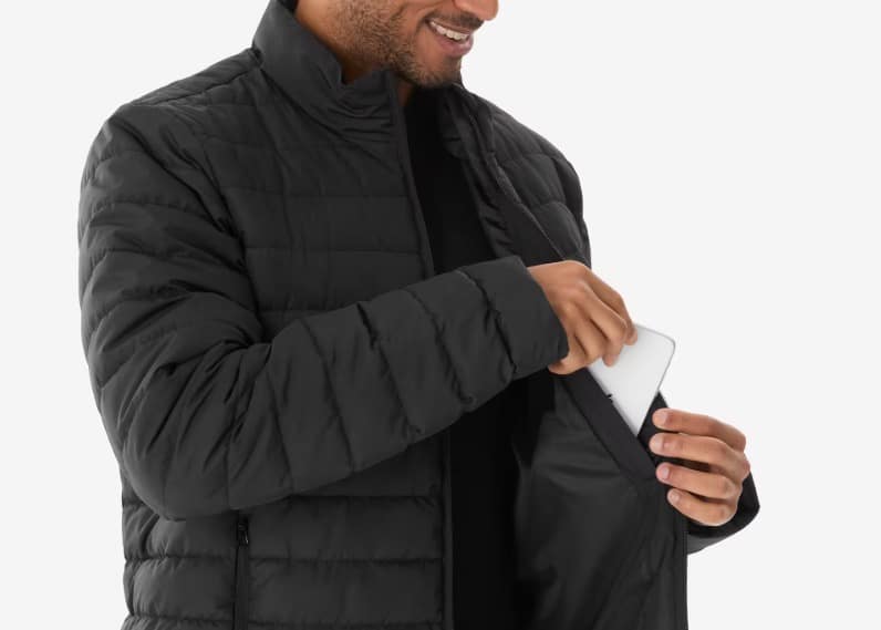 QUECHUA Wattierte Jacke Herren Wandern MH100 QUECHUA Wattierte Jacke Herren Wandern MH100