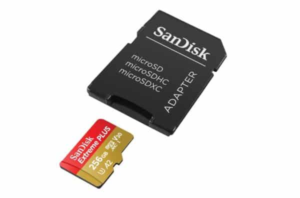 SANDISK Elite Extreme PLUS UHS I Micro SDXC Speicherkarte 256 GB
