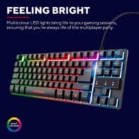 Trust Thado TKL Gaming Tastatur