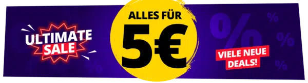 ULTIMATE SALE Alles fuer 5Euro AFFILIATE DEU