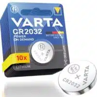 VARTA Batterien Knopfzellen CR2032 im 10er Pack