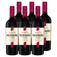Freixenet Mederano Tinto Spanischer Rotwein 6 x 075 l halbtrocken mit Aromen von Kirsche und Heidelbeere