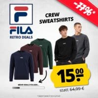 HB FILA Retro Deals Crew Sweatshirts MOB DEU