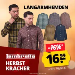 HB Lambretta Herbst Kracher Lamgarmhemden MOB DEU