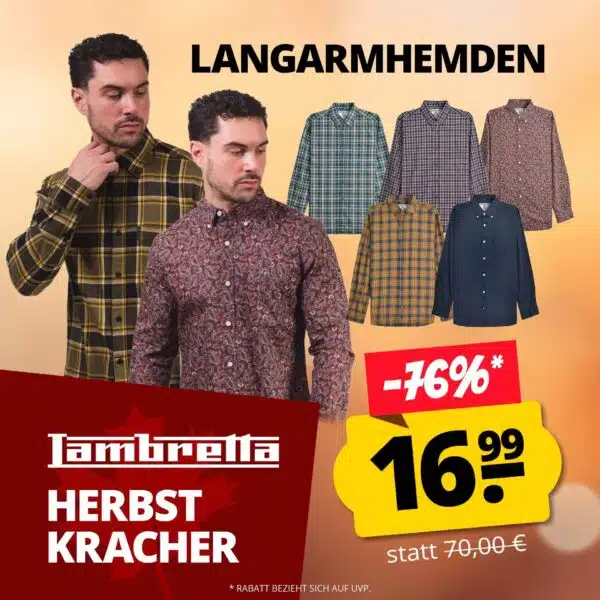 HB Lambretta Herbst Kracher Lamgarmhemden MOB DEU