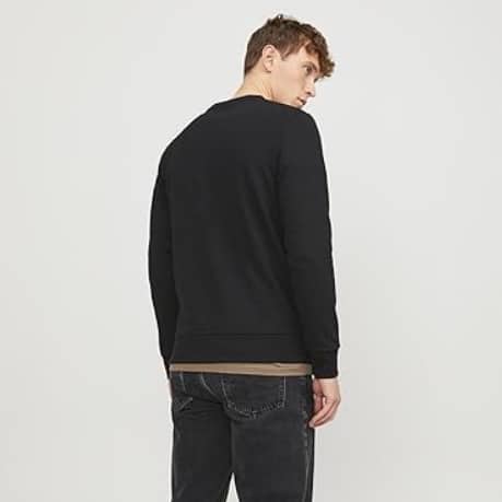 Jack and Jones Crew Neck Sweatshirt   schwarz