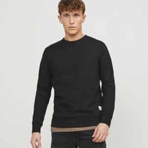 Jack and Jones Crew Neck Sweatshirt in schwarz