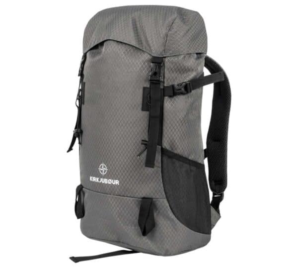 KIRKJUBUR Abisko Premium Outdoor Trekking Rucksack 30 L grey