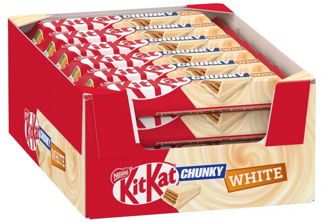 KITKAT ChunKy White Schokoriegel 24er Pack KITKAT ChunKy White Schokoriegel 24er Pack