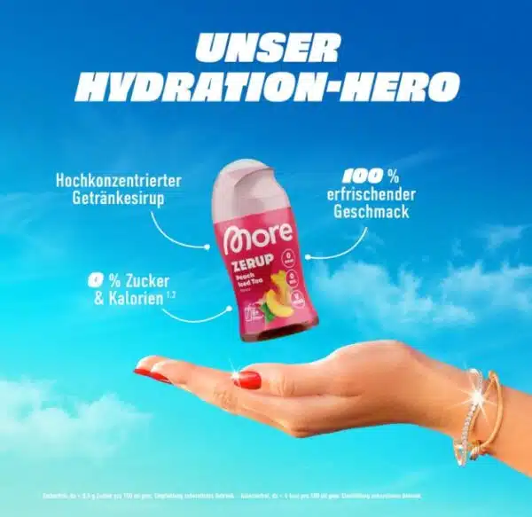 MORE Zerup Lemon Iced Tea 65 ml