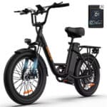 🚲 URLIFE E20 E-Fatbike (80Nm, 250W, 7 Gänge, LED-Beleuchtung)