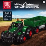 Mould King Mehrzweck-Traktor 🚜 (2.368 Teile, 4 Motoren und Fernbedienung)