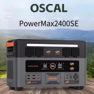 OSCAL Power Max 2400 SE   Tragbare Ladestation
