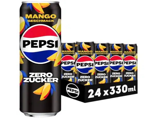 Pepsi Zero Zucker Mango