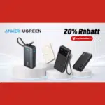 20% Direktabzug ⚡ auf Powerbanks von Anker & Ugreen 🔋