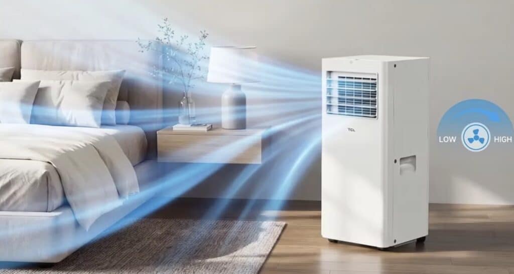 TCL tragbares 3 in 1 Klimageraet 2 TCL tragbares 3 in 1 Klimageraet 2