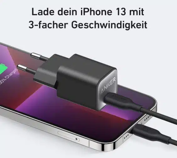 Anker 30W USB C Ladegeraet GaN 511 Nano Anker 30W USB C Ladegeraet GaN 511 Nano