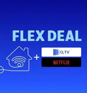 [O2 TV & Netflix gratis] o2 Home FLEX mit 14,99€ Rabatt in den ersten 12 Monaten + NUR 9,99€ Anschlusskosten (mtl. kündbar!)