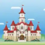 MOC-Klemmbaustein Prinzessin Peachs Pilz-Schloss (4.454 Teile, Super Mario Serie)