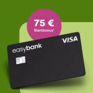 [75€ Bonus] 💸 easybank Visa Kreditkarte | Eine der besten Kreditkarten auf dem Markt (ehemals Barclays)