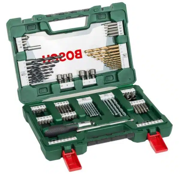 Bosch 91tlg. Titanium Bohrer  und Bit Set V Line