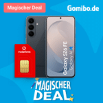 Eff. gratis! 📱 Galaxy S26 FE für 1€ + 55GB Vodafone Allnet & 100€ Bonus (GigaKombi)