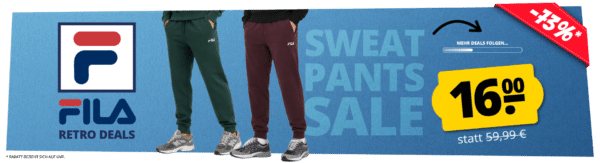 HB FILA Retro Deals Sweat Pants AFFILIATE DEU