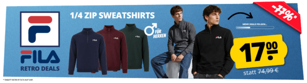 HB FILA Retro Deals Zip Sweatshirts AFFILIATE DEU