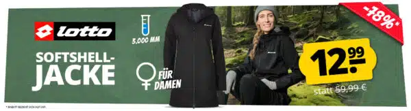 HB Lotto Damen Outdoor Softshelljacke DESK DEU