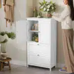 Vasagle Badezimmerschrank mit 2 Türen und 2 Schubladen 🔥