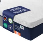 Vasagle Gel-Memory-Schaum Matratze (90x200 cm, 7-Zonen-Design)