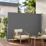 [Endet] ☀️ Songmics Seitenmarkise (200 x 350 cm, Anthrazit)