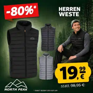 NorthPeak HerrenWeste MOB HB Deutsch