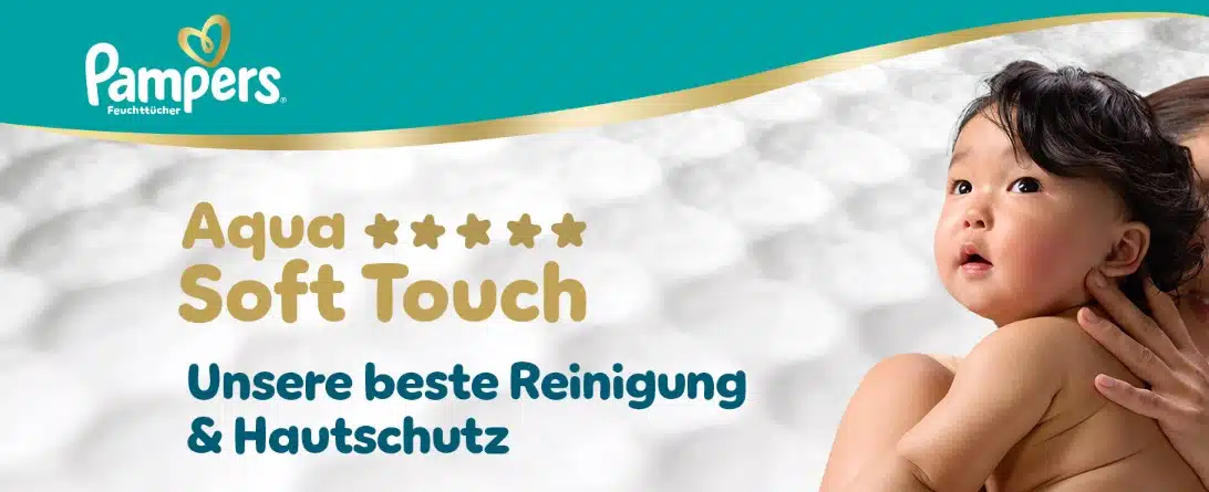 Pampers Aqua Soft Touch Baby Feuchttuecher Pampers Aqua Soft Touch Baby Feuchttuecher