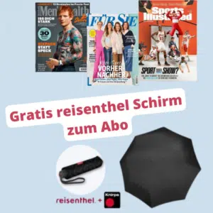 Regenschirm und H F Abo