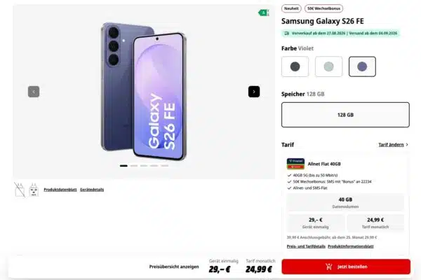 Samsung Galaxy S26 FE