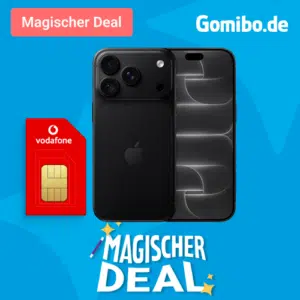 📱Apple iPhone 18 Pro (256GB) für 799€ + 70GB Vodafone 5G für 34,99€ mtl. + 120€ Bonus