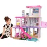 Barbie Dreamhouse 🎀🏠 3-stöckiges Puppenhaus mit Aufzug, Pool und Rutsche