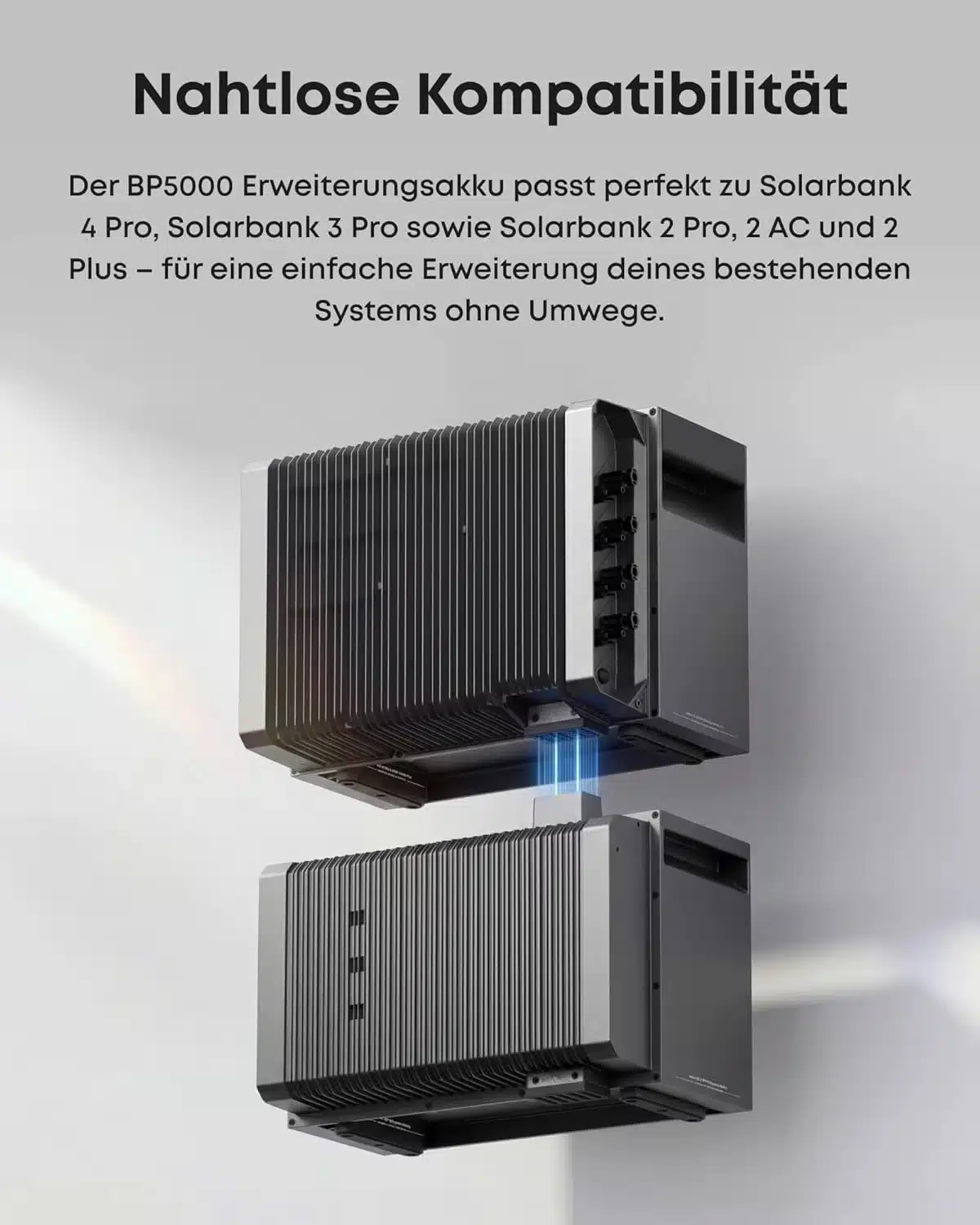 Kompatibilität des Anker BP5000 mit verschiedenen Solarbanks