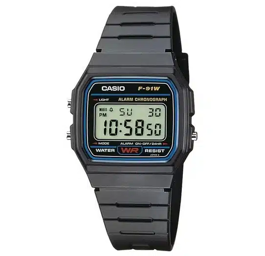 CASIO TIMELESS COLLECTION Chronograph F 91W 1YEG CASIO TIMELESS COLLECTION Chronograph F 91W 1YEG