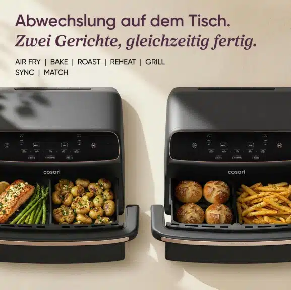 COSORI CAF TF801 CEUR TWINFRY COMPACT COSORI CAF TF801 CEUR TWINFRY COMPACT