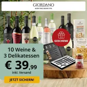 Gioardano Wein Paket Extras