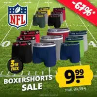 HB NFL Boxershorts Sale MOB DEU