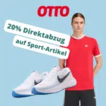 [Endet heute] OTTO 👟🥳 20% Direktabzug auf Sportmode 👕 z.B. Nike Revolution 8 Laufschuhe & mehr