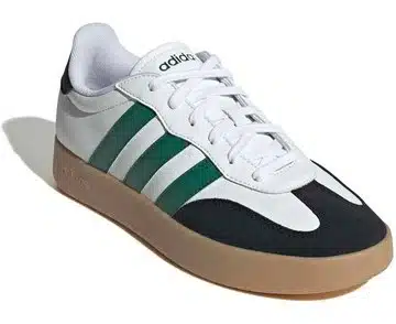 adidas barreda herren sneaker jr1323 1 adidas Barreda Herren Sneaker JR1323 in Weiß/Grün/Schwarz von schräg vorne