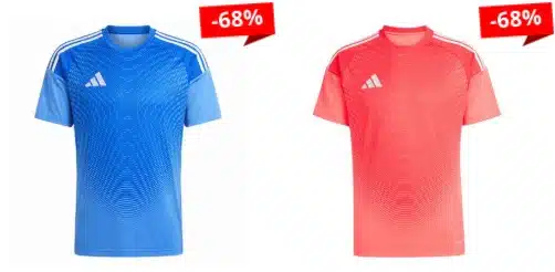 adidas Tiro GK Competition Herren Torwarttrikot blau rot