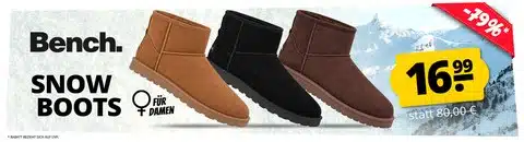 bench lenta banner Bench Lenta Lined Snow Boots Damen Winterboots