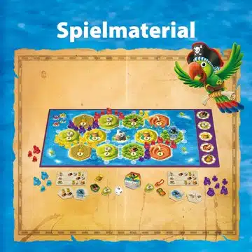 catan junior spielmaterial Spielplan und Spielmaterial von Catan Junior
