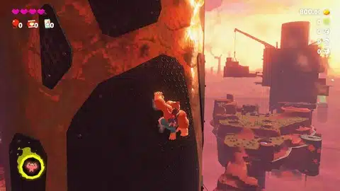 Höhlenlevel im Untergrund von Donkey Kong Bananza